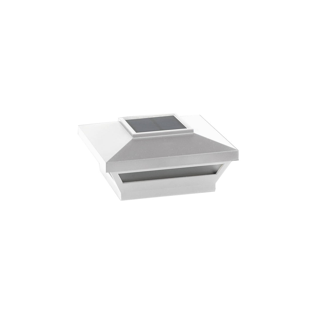 Deckorators Post Cap Light White / 4x4 to 6x6 Deckorators Omni Solar Post Cap