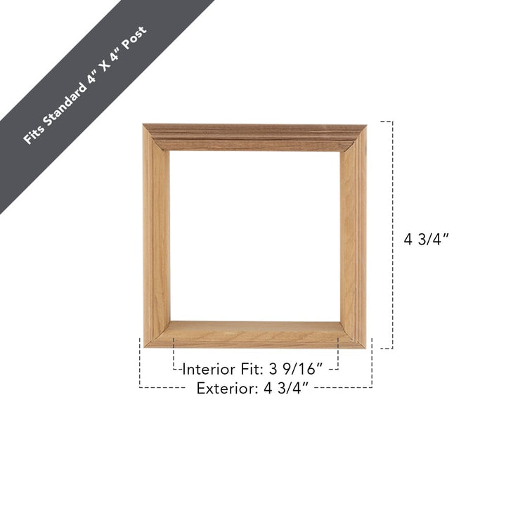 Deckorators Post Trim Deckorators Traditional Post Base Trim