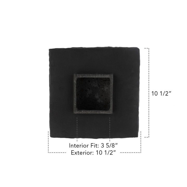 Deckorators Postcover Cap Deckorators Cast Stone Postcover Cap