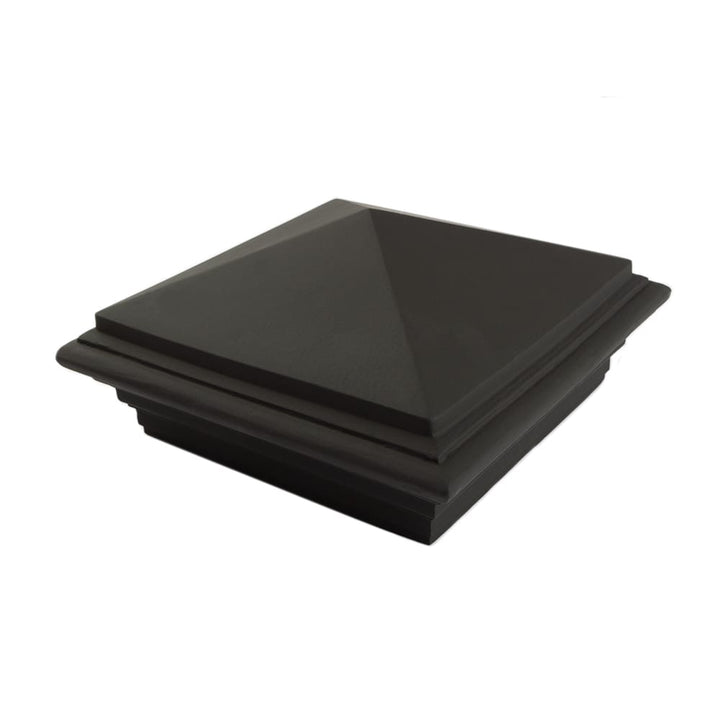 Deckorators Postcover Cap Woodland Gray Trim Deckorators Cast Stone Postcover Cap