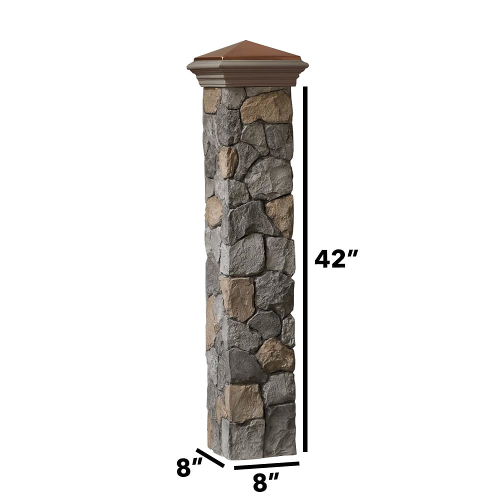 Deckorators Postcover Deckorators Fieldstone Postcover