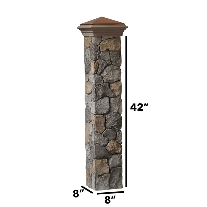 Deckorators Postcover Deckorators Fieldstone Postcover