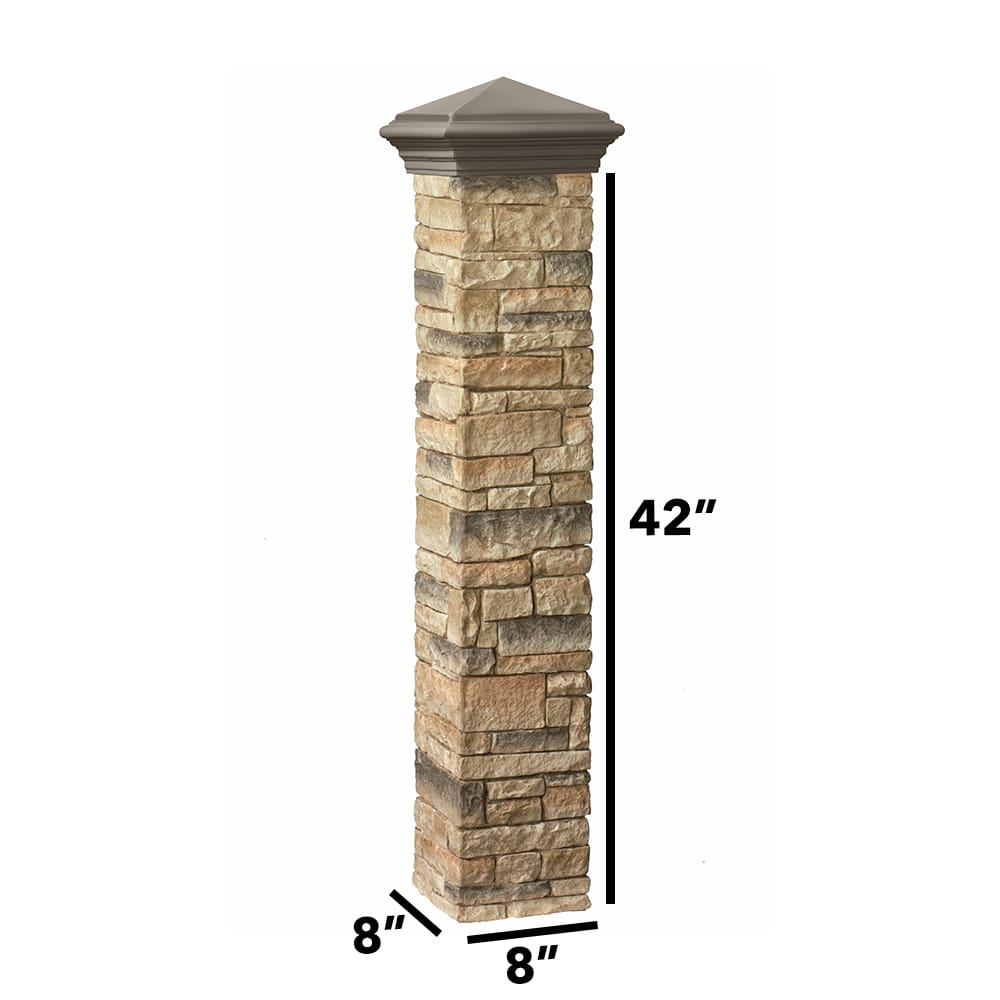 Deckorators Postcover Deckorators Stacked Stone Postcover