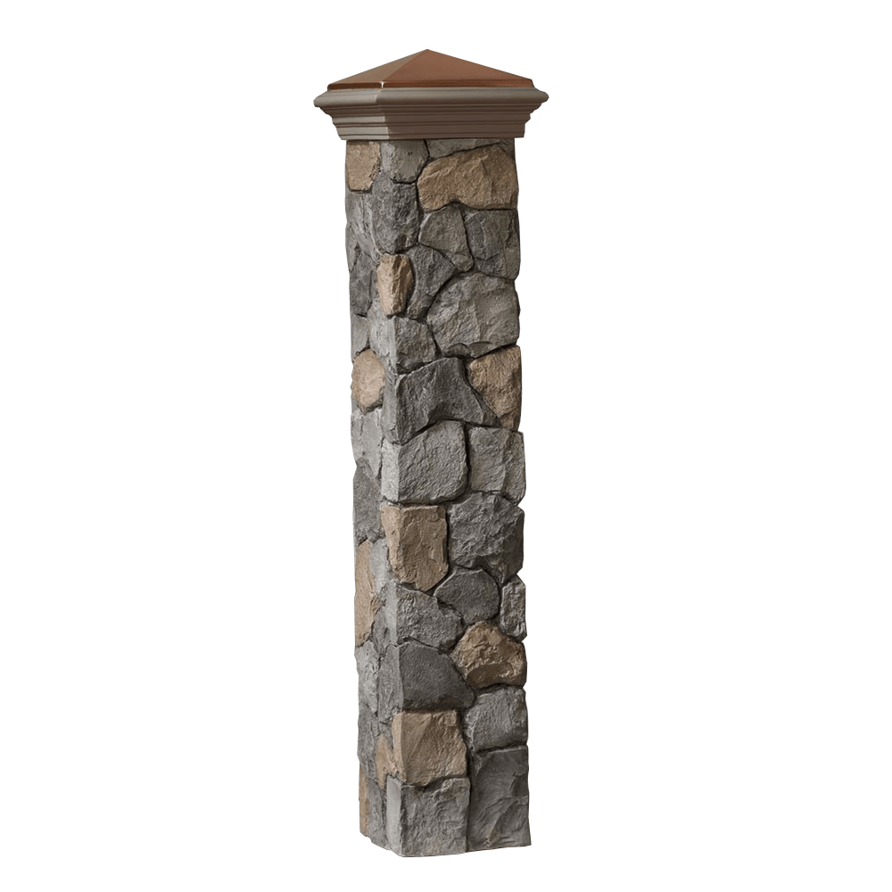 Deckorators Postcover Gray / 42" Deckorators Fieldstone Postcover