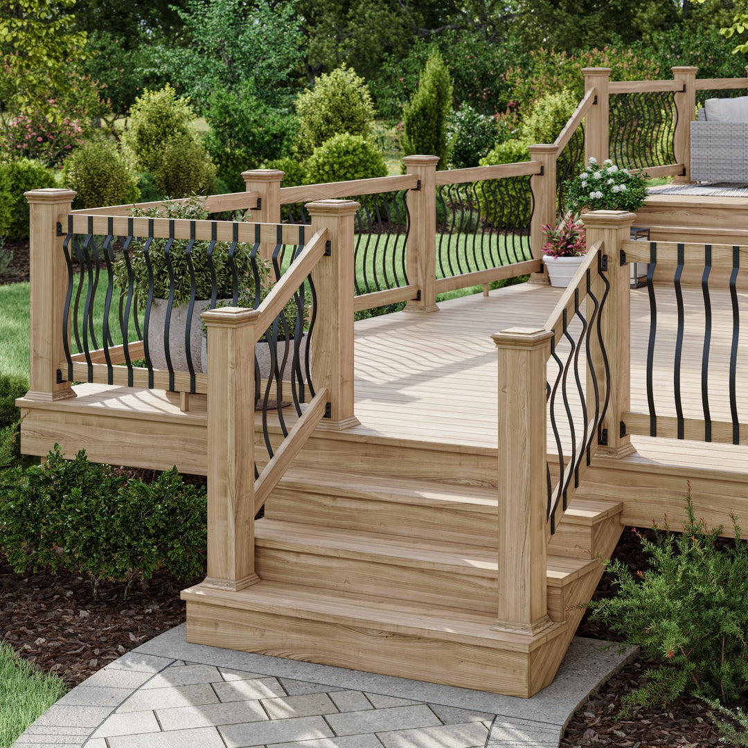 Deckorators Railing Baluster Deckorators Baroque Aluminum Balusters (5-Pack)