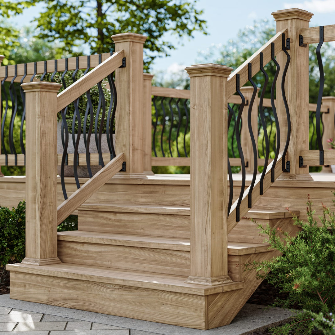Deckorators Railing Baluster Deckorators Baroque Aluminum Balusters (5-Pack)