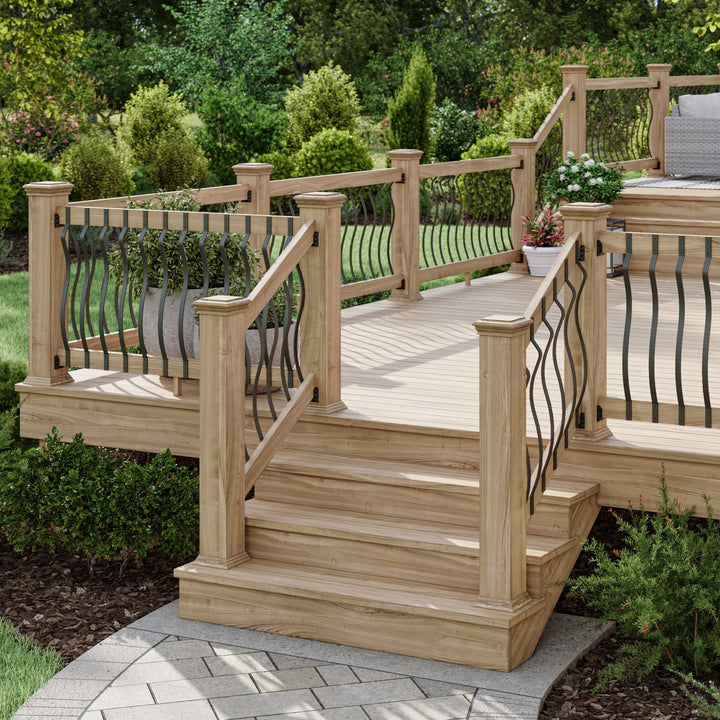 Deckorators Railing Baluster Deckorators Baroque Aluminum Balusters (5-Pack)