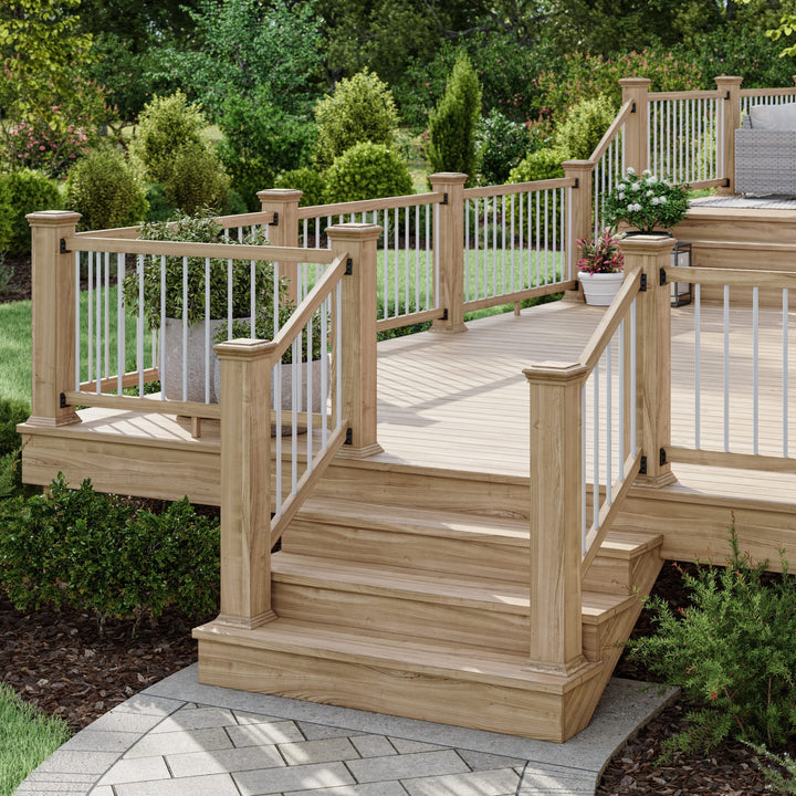 Deckorators Railing Baluster Deckorators Classic Aluminum Balusters (10-Pack)