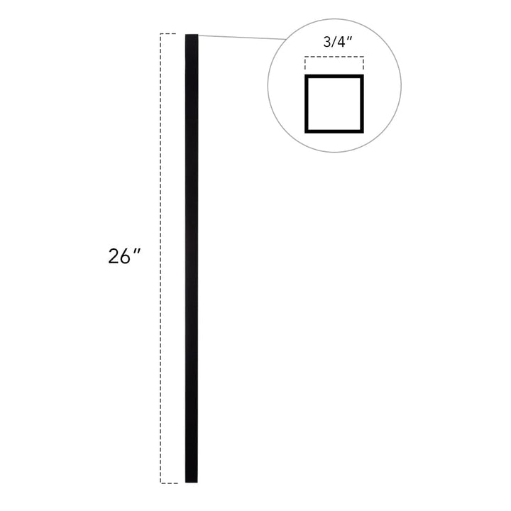 Deckorators Railing Baluster Deckorators Estate Aluminum Balusters (10-Pack)