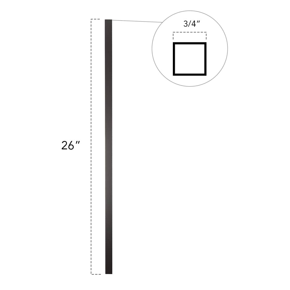 Deckorators Railing Baluster Deckorators Estate Aluminum Balusters (10-Pack)
