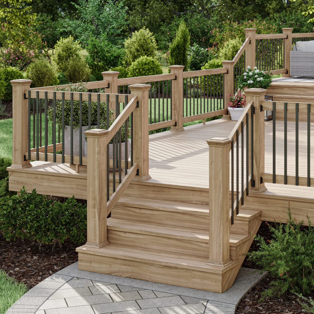 Deckorators Railing Baluster Deckorators Traditional Aluminum Balusters (10-Pack)