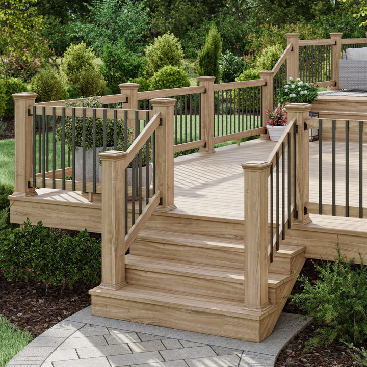 Deckorators Railing Baluster Deckorators Traditional Aluminum Balusters (10-Pack)