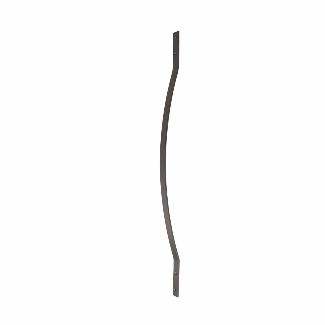 Deckorators Railing Baluster Satin Black / 32-1/4" Deckorators Arc Aluminum Balusters (5-Pack)