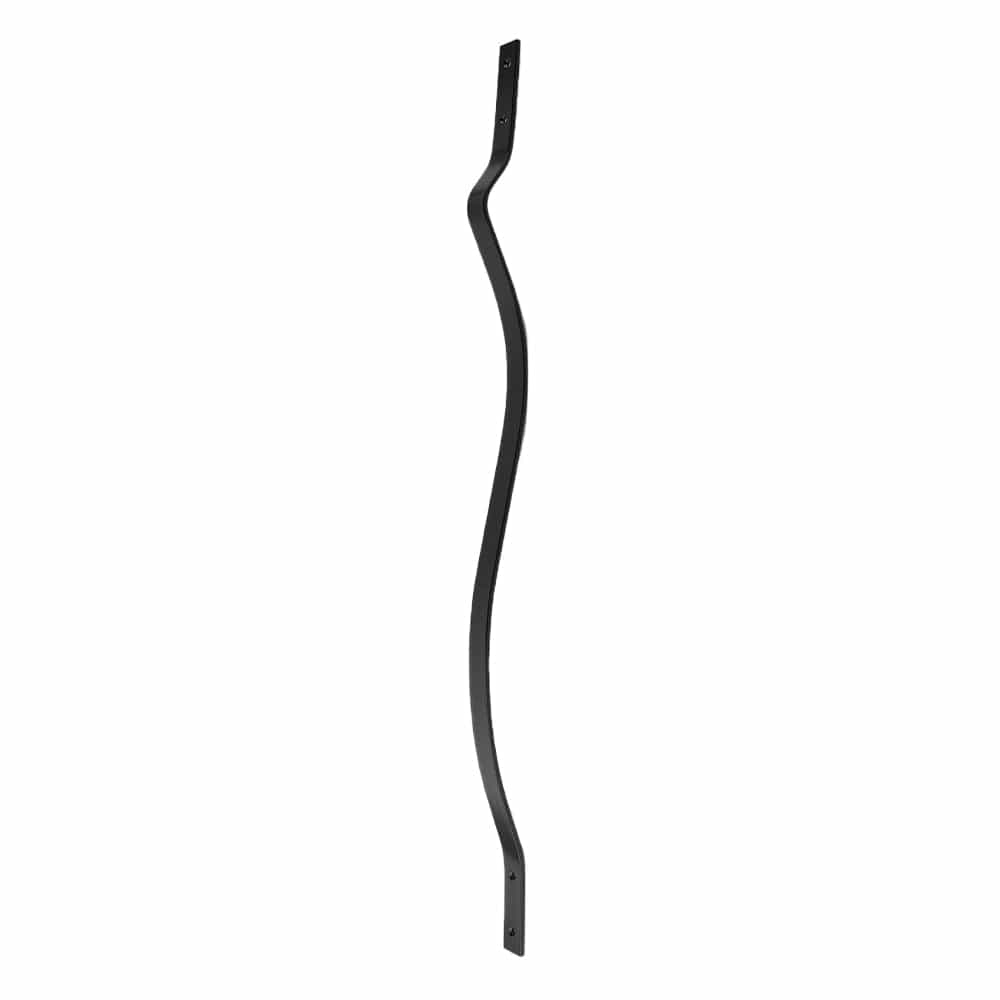 Deckorators Railing Baluster Satin Black / 32-1/4" Deckorators Baroque Aluminum Balusters (5-Pack)