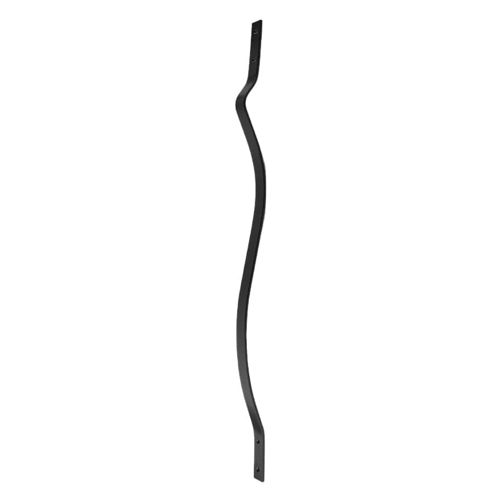 Deckorators Railing Baluster Satin Black / 32-1/4" Deckorators Baroque Aluminum Balusters (5-Pack)