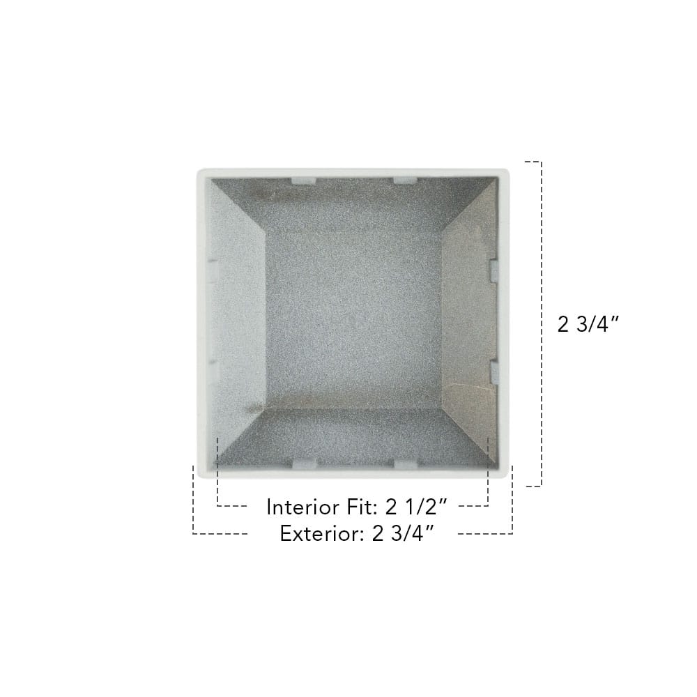 Deckorators Railing Hardware Deckorators 2-1/2" Aluminum Post Cap