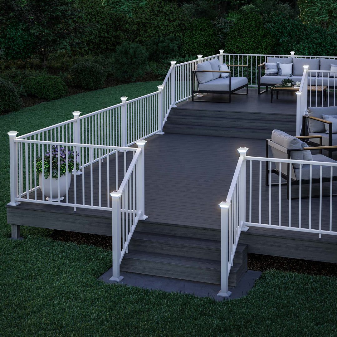 Deckorators Railing Hardware Deckorators ALX Contemporary 2-1/2" Solar Post Cap