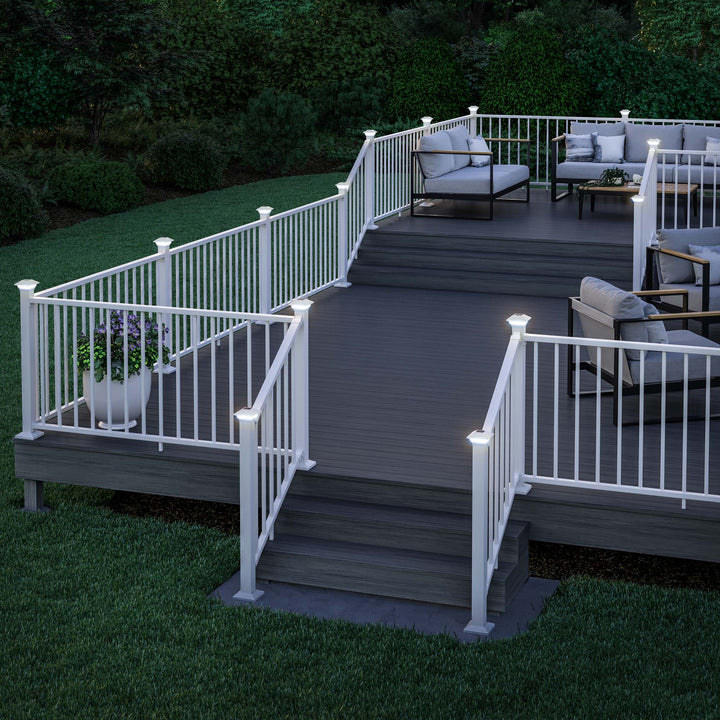 Deckorators Railing Hardware Deckorators ALX Contemporary 2-1/2" Solar Post Cap