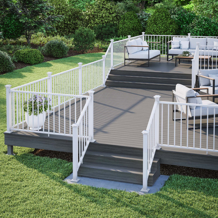 Deckorators Railing Hardware Deckorators ALX Contemporary 2-1/2" Solar Post Cap