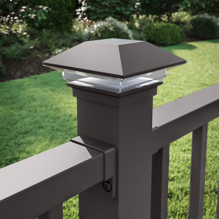Deckorators Railing Hardware Deckorators ALX Contemporary 2-1/2" Solar Post Cap