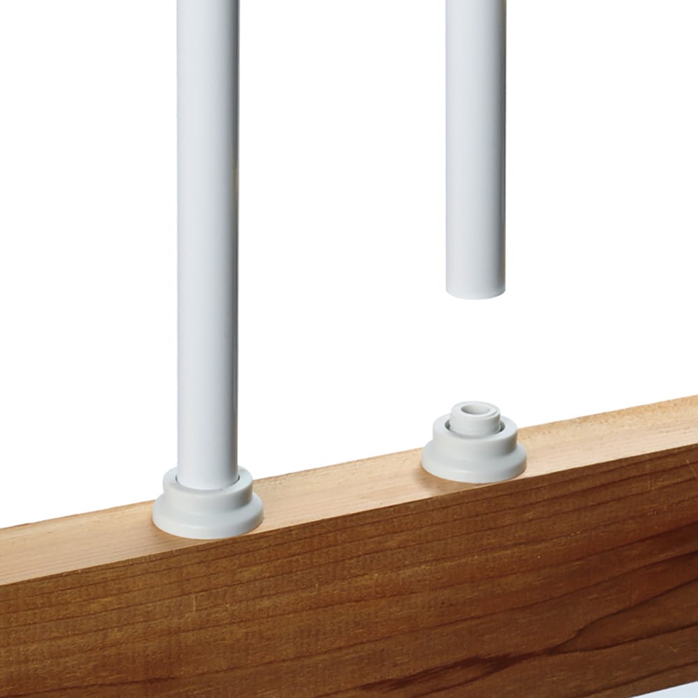 Deckorators Railing Hardware Deckorators Classic Aluminum Baluster Connectors