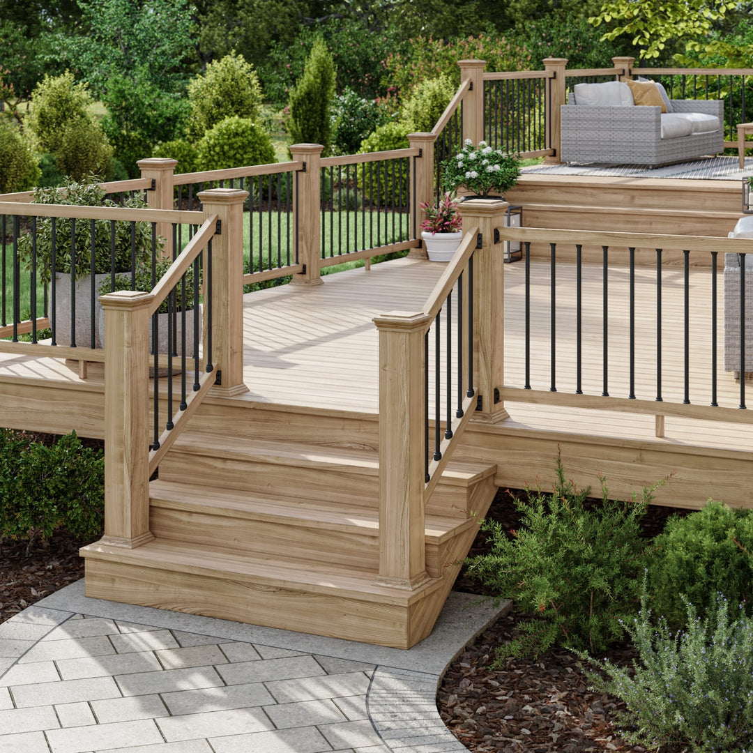 Deckorators Railing Hardware Deckorators Classic Aluminum Baluster Connectors
