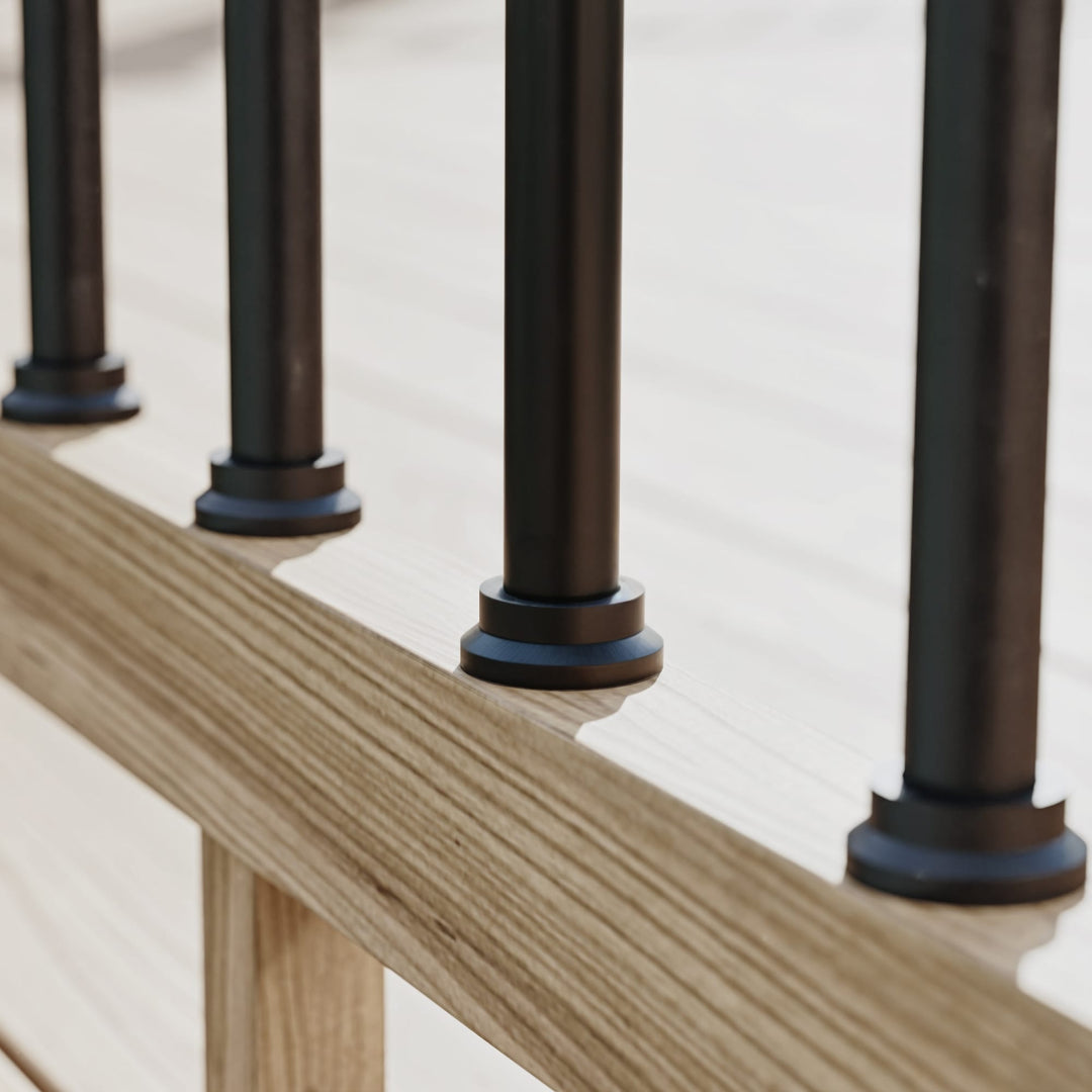 Deckorators Railing Hardware Deckorators Classic Aluminum Baluster Connectors