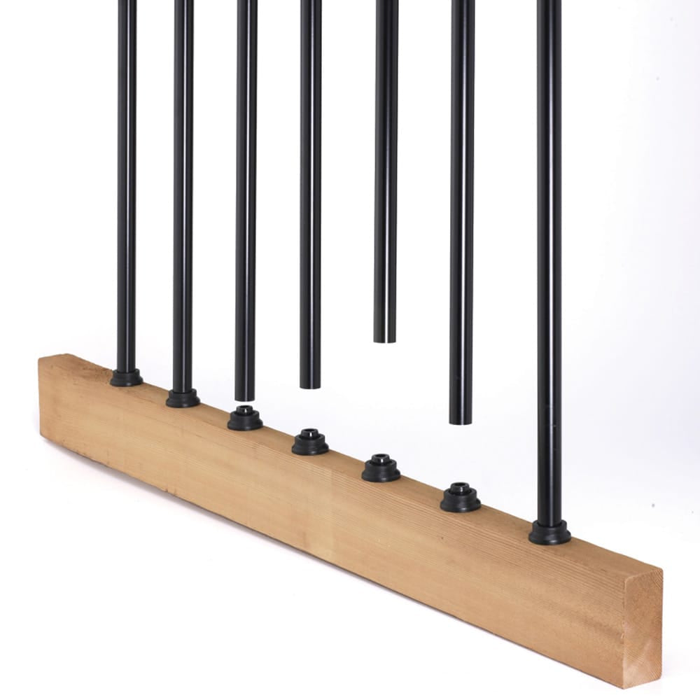 Deckorators Railing Hardware Deckorators Classic Aluminum Baluster Connectors