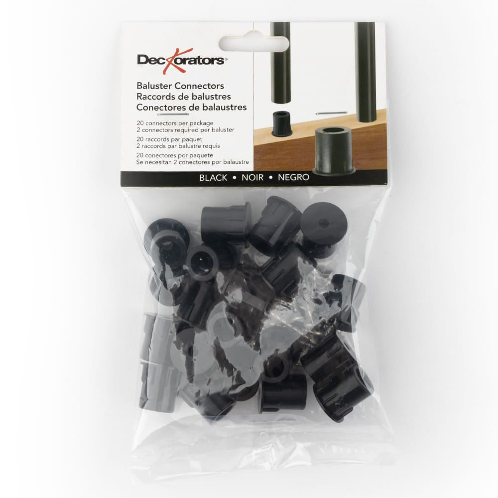 Deckorators Railing Hardware Deckorators Classic Aluminum Baluster Connectors