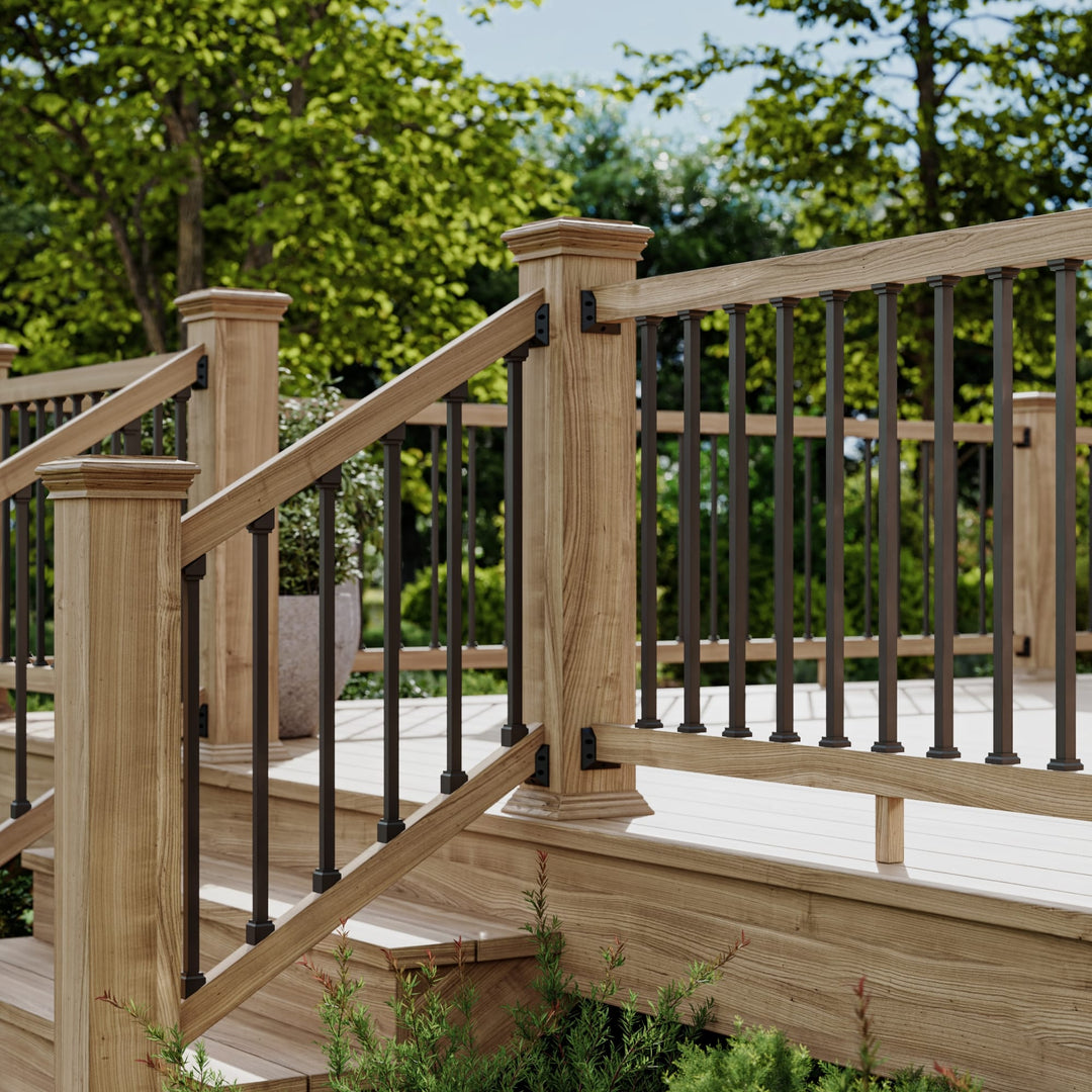Deckorators Railing Hardware Deckorators Estate Aluminum Baluster Connectors