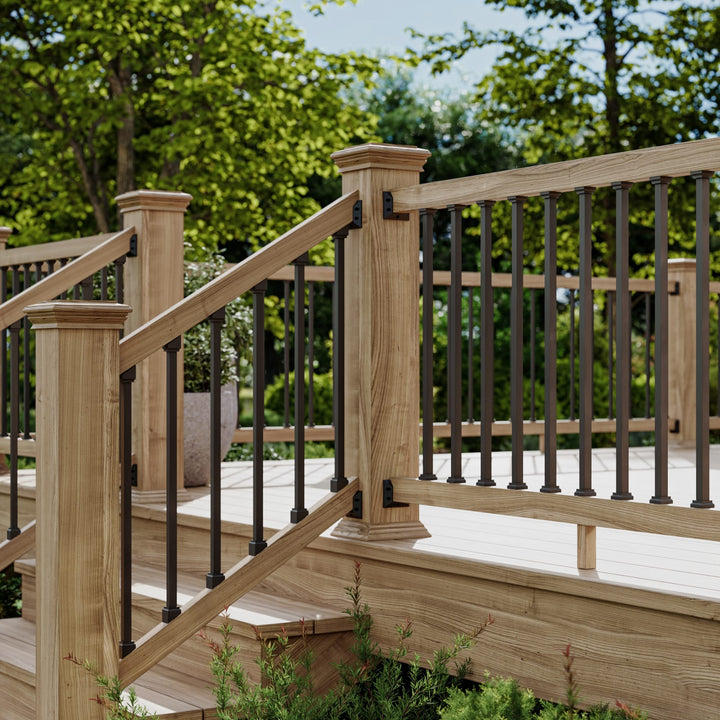 Deckorators Railing Hardware Deckorators Estate Aluminum Baluster Connectors