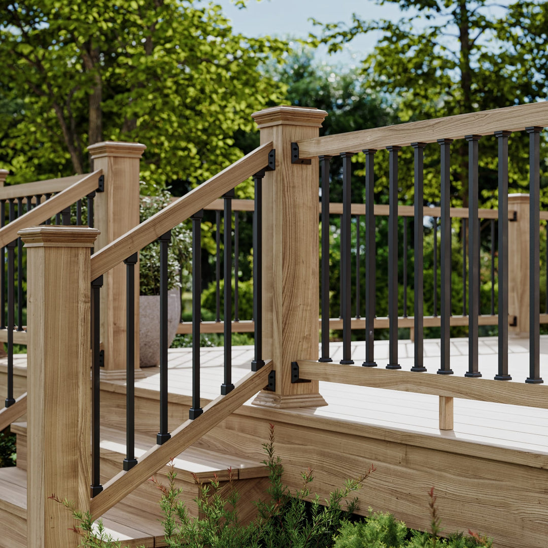 Deckorators Railing Hardware Deckorators Estate Aluminum Baluster Connectors