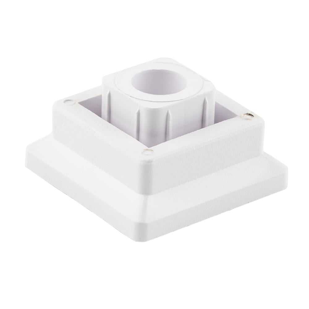 Deckorators Railing Hardware Horizontal / Designer White / 20-Pack Deckorators Estate Aluminum Baluster Connectors