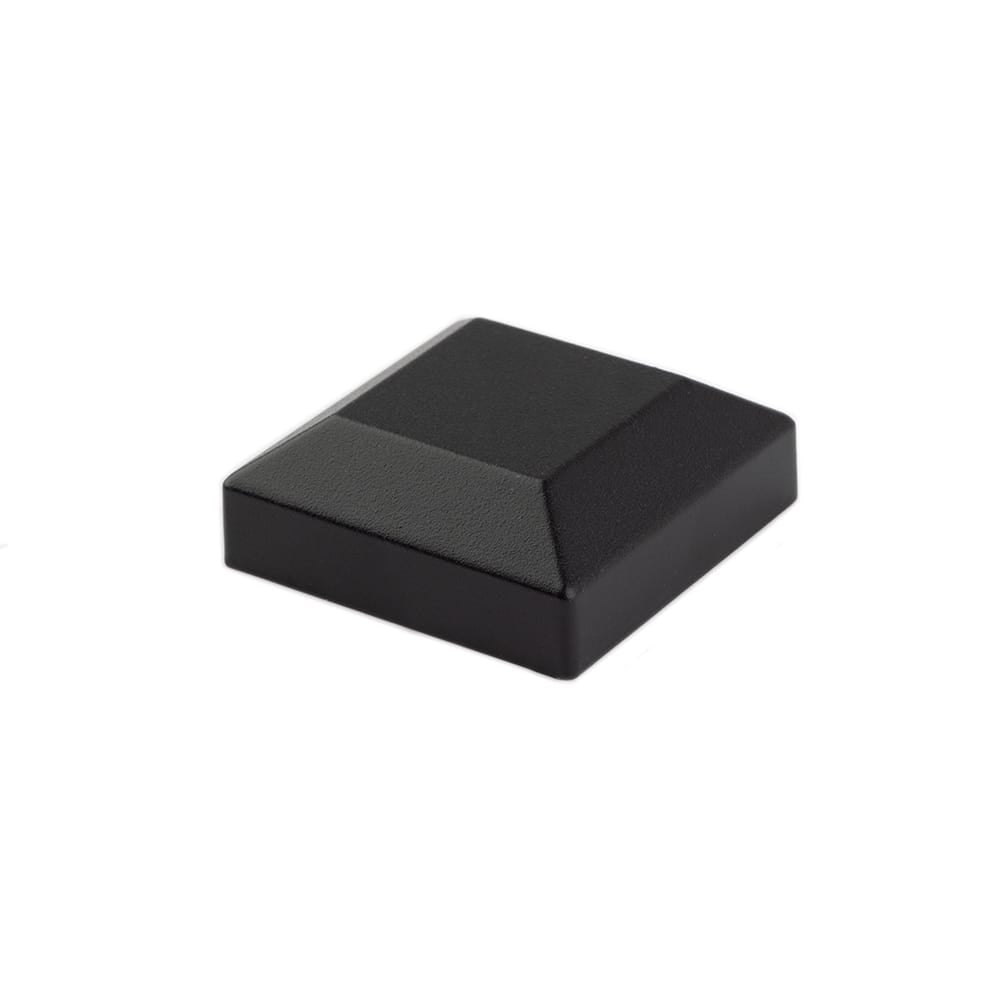 Deckorators Railing Hardware Textured Black Deckorators 2-1/2" Aluminum Post Cap