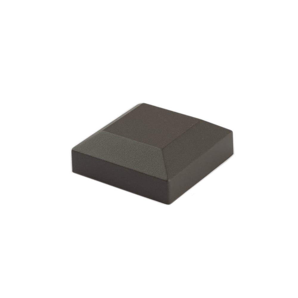 Deckorators Railing Hardware Textured Bronze Deckorators 2-1/2" Aluminum Post Cap