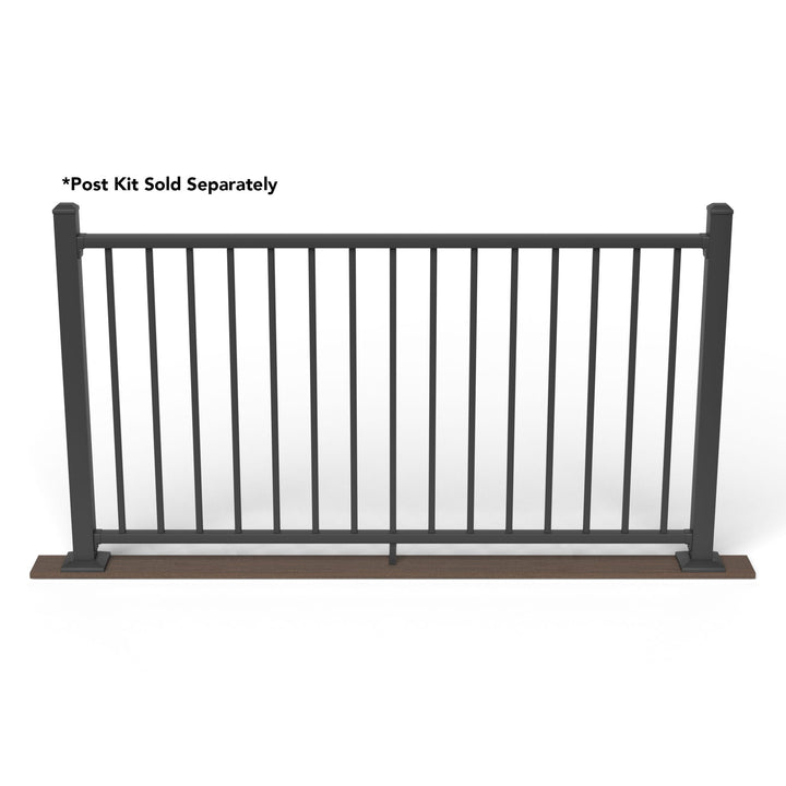 Deckorators Railing Kit Deckorators ALX Contemporary Rectangle Rail Kit - Continuous Top Rail