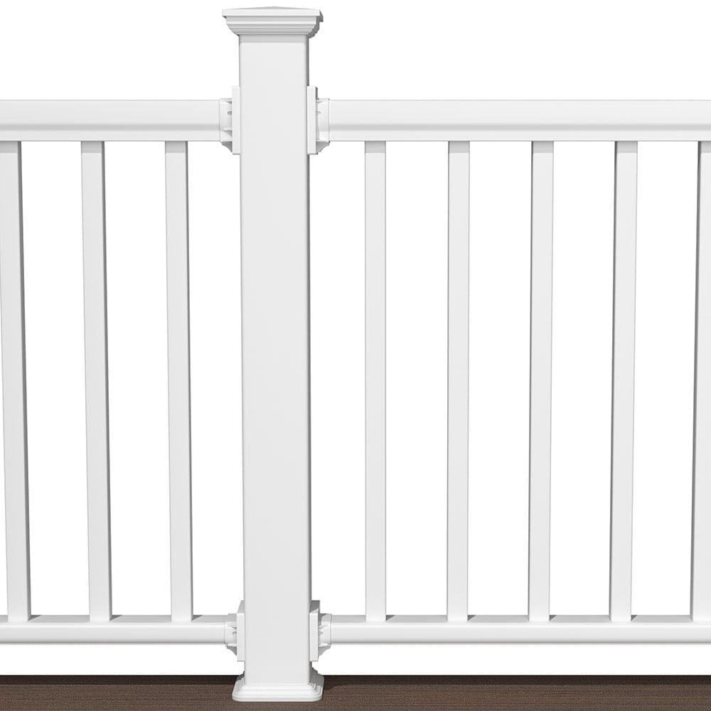 Deckorators Railing Kit Deckorators Composite Square Baluster Rail Kit