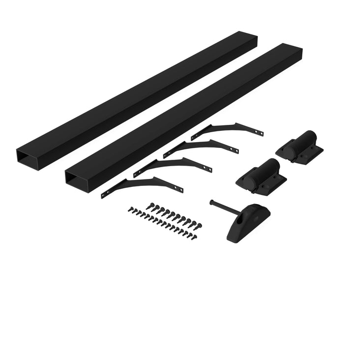 Deckorators Railing Kit Textured Black Deckorators Rapid Rail 36" Side Rail Kit