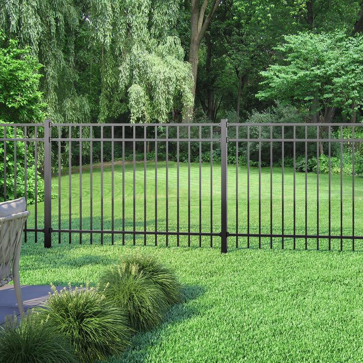 Deckorators Railing Post 84" Deckorators 2" Aluminum Fence Blank Post With Cap