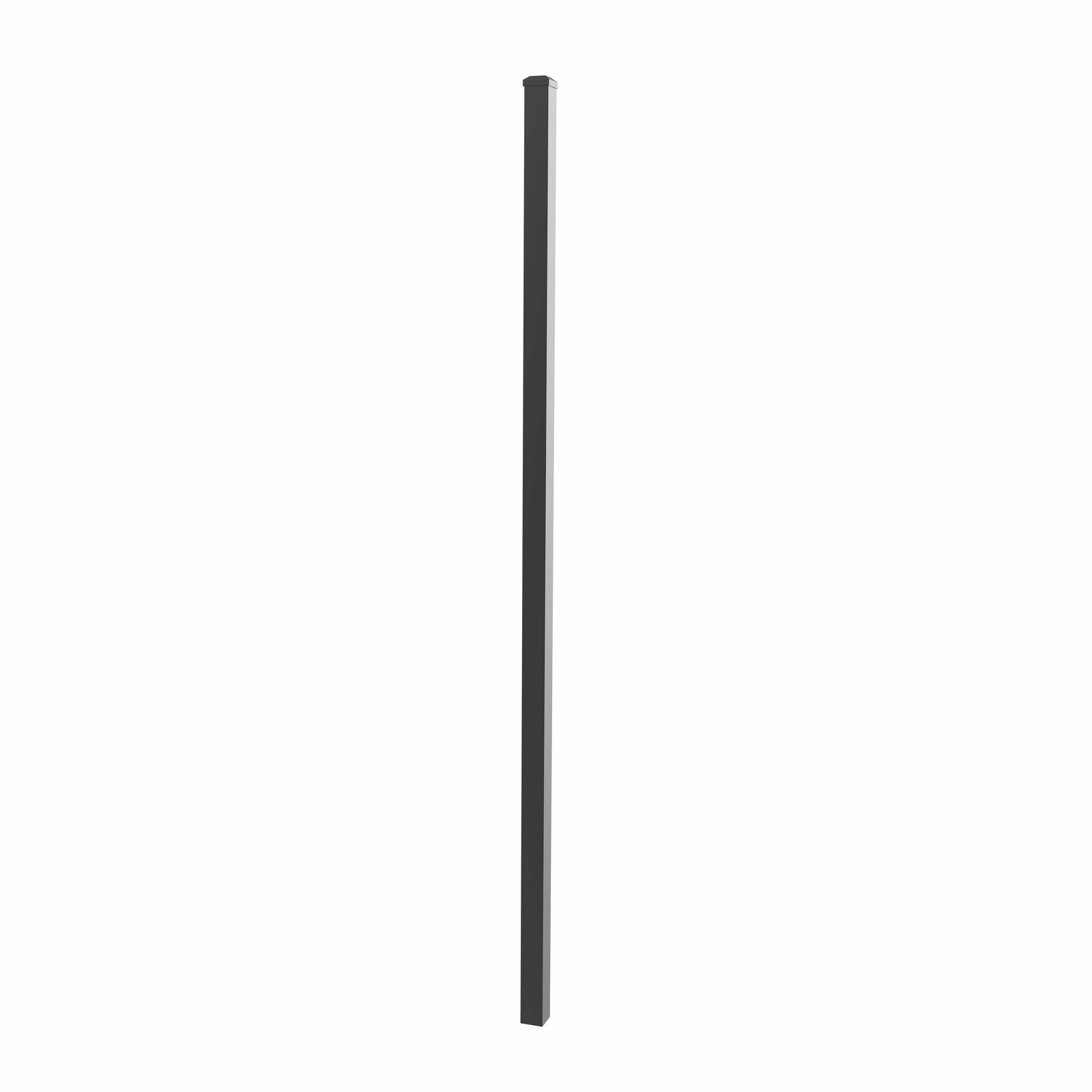 Deckorators Railing Post 84" Deckorators 2" Aluminum Fence Blank Post With Cap