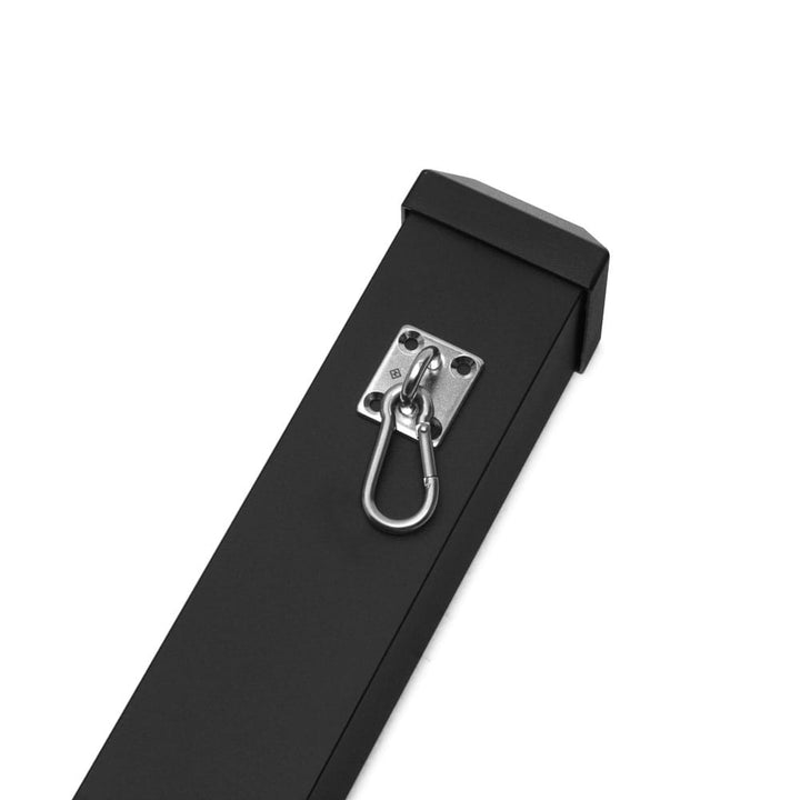 Deckorators Railing Post Textured Black Deckorators ALX Contemporary Post Extension