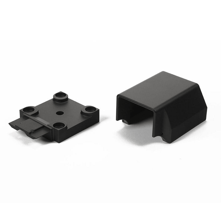 Deckorators Textured Black / Level End Deckorators Contemorary Continuous Top Rail Brackets