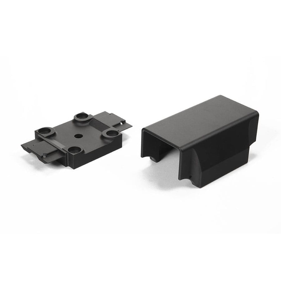 Deckorators Textured Black / Level Line Deckorators Contemorary Continuous Top Rail Brackets