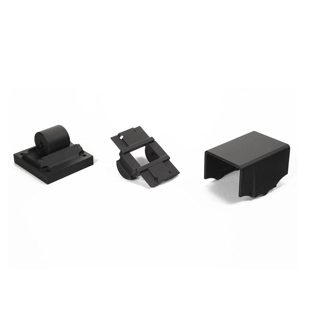 Deckorators Textured Black / Stair Swivel Line Deckorators Contemorary Continuous Top Rail Brackets