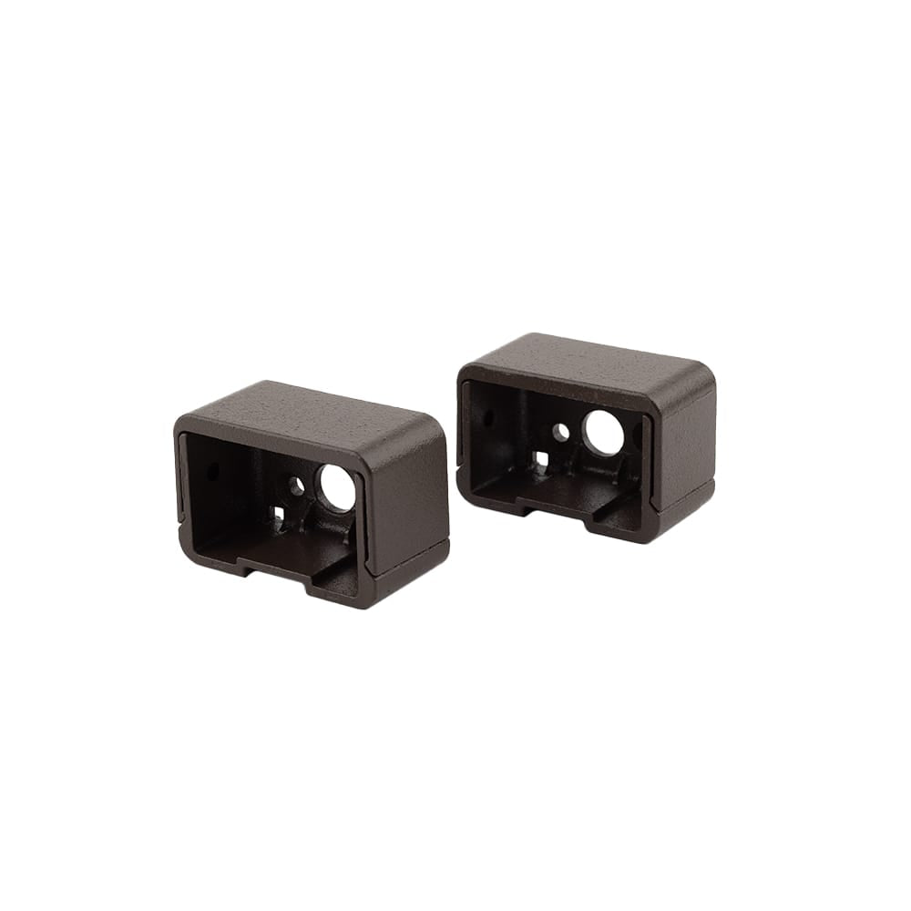 Deckorators Textured Weathered Brown ALX Contemporary Level Connector Kit - 2 pack | Deckorators