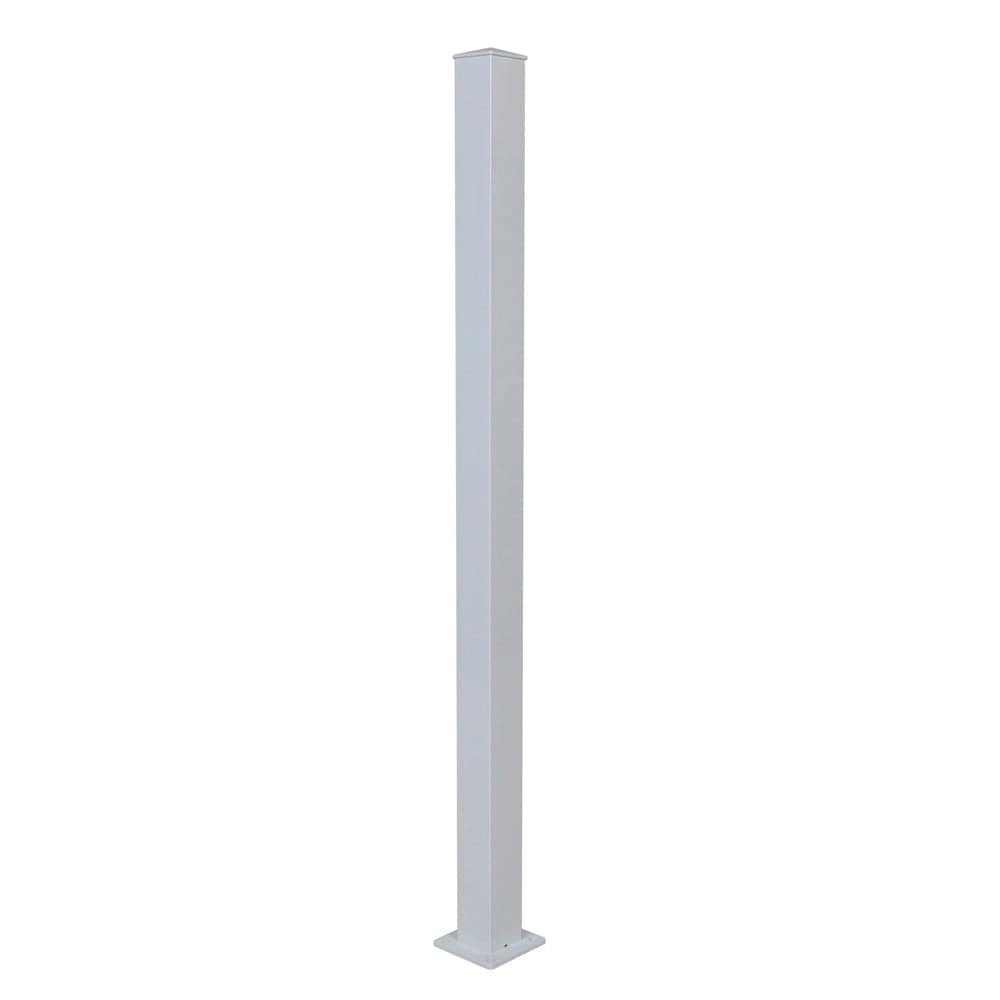 INSO Supply Gloss White / Stair Post 2-1/4" Regal Posts for 36" Railing | Regal Ideas