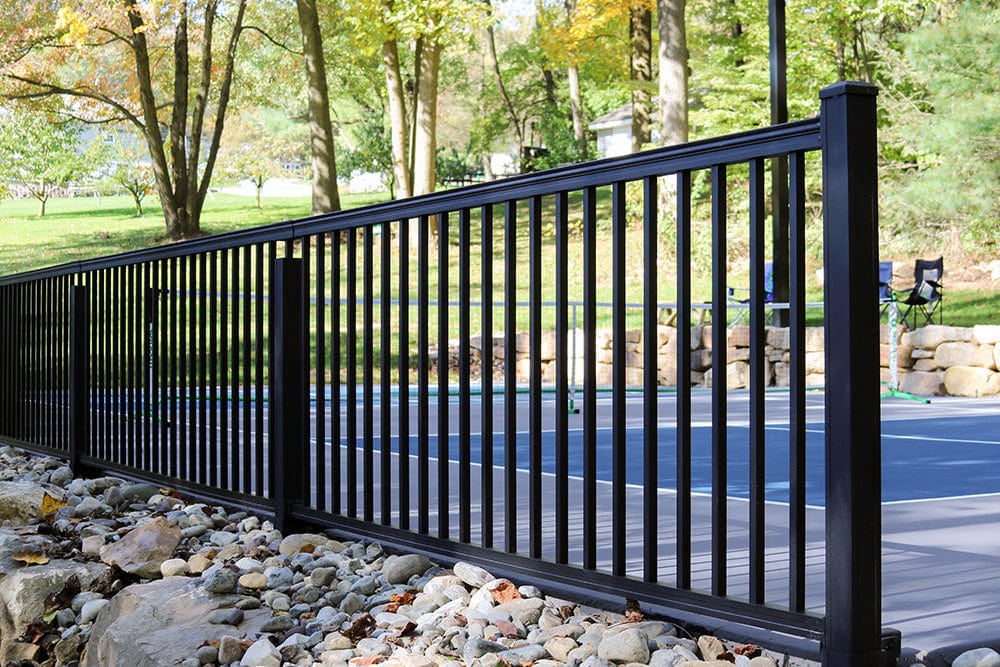 Key-Link Fencing and Railing Aluminum Post Key-Link American Series Crossover Post