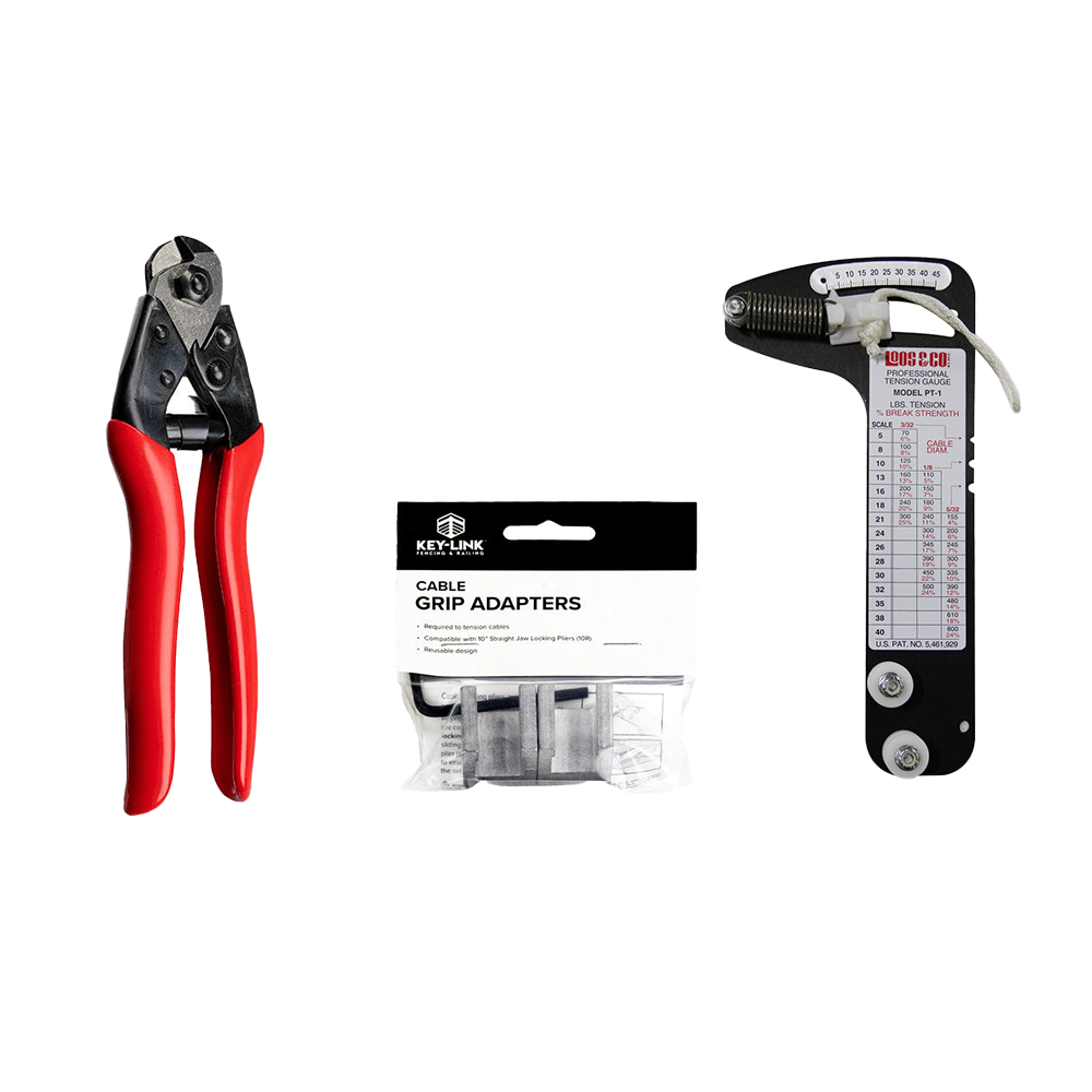 Keylink Railing Tools Keylink Vertical Cable Railing Tools Bundle