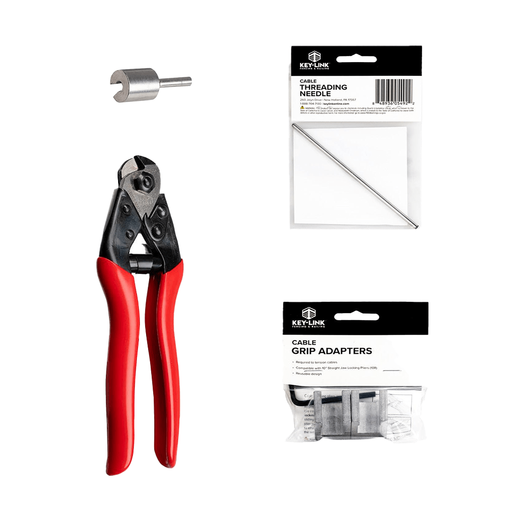 Key-Link Fencing and Railing Tools Keylink Horizontal Cable Tool Bundle