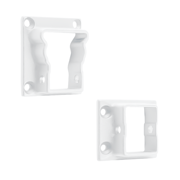 Keylink American Series Bracket Matte White / 2 Pack / Level Bracket Keylink American Series Additional Bracket Kit